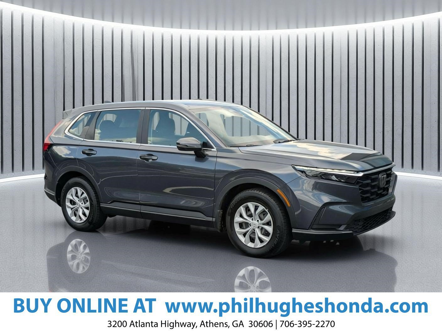 Used 2024 Meteorite Gray Metallic Honda LX image 1