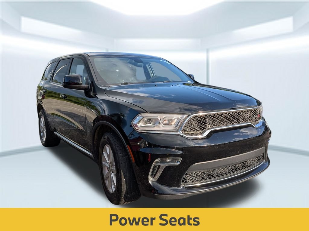 Used 2021 Black Clearcoat Dodge SXT image 6
