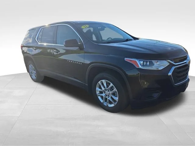 Used 2021 MOSAIC BLACK METALLIC Chevrolet LS image 8
