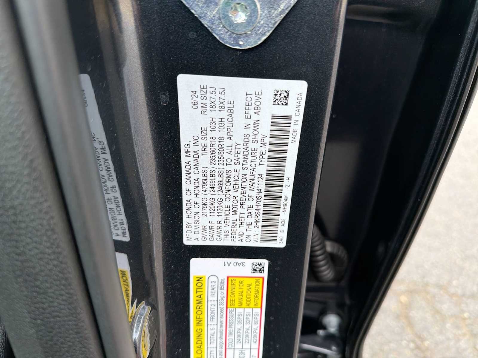 Certified Used 2025 Meteorite Gray Metallic Honda EX-L image 34
