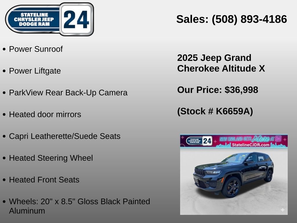 Used 2025 Black Jeep Altitude X image 6