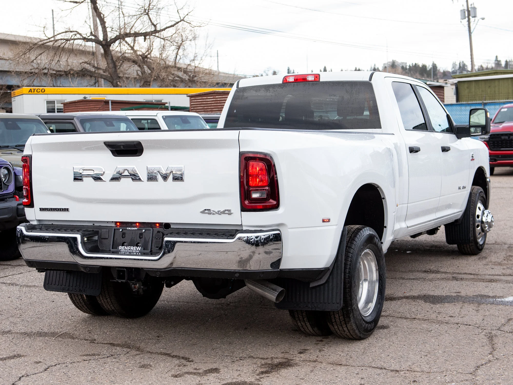 New 2026 White RAM Big Horn* image 6