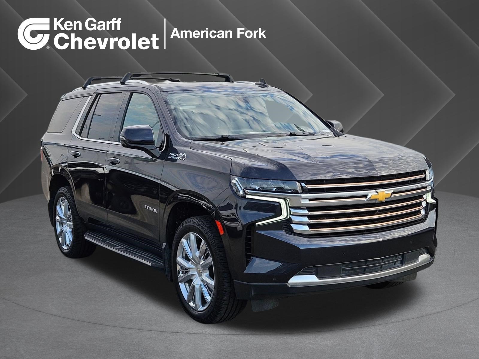 Used 2022 Dark Ash Metallic Chevrolet High Country image 1