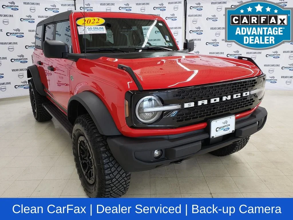 Certified Used 2022 Race Red Ford Wildtrak image 1