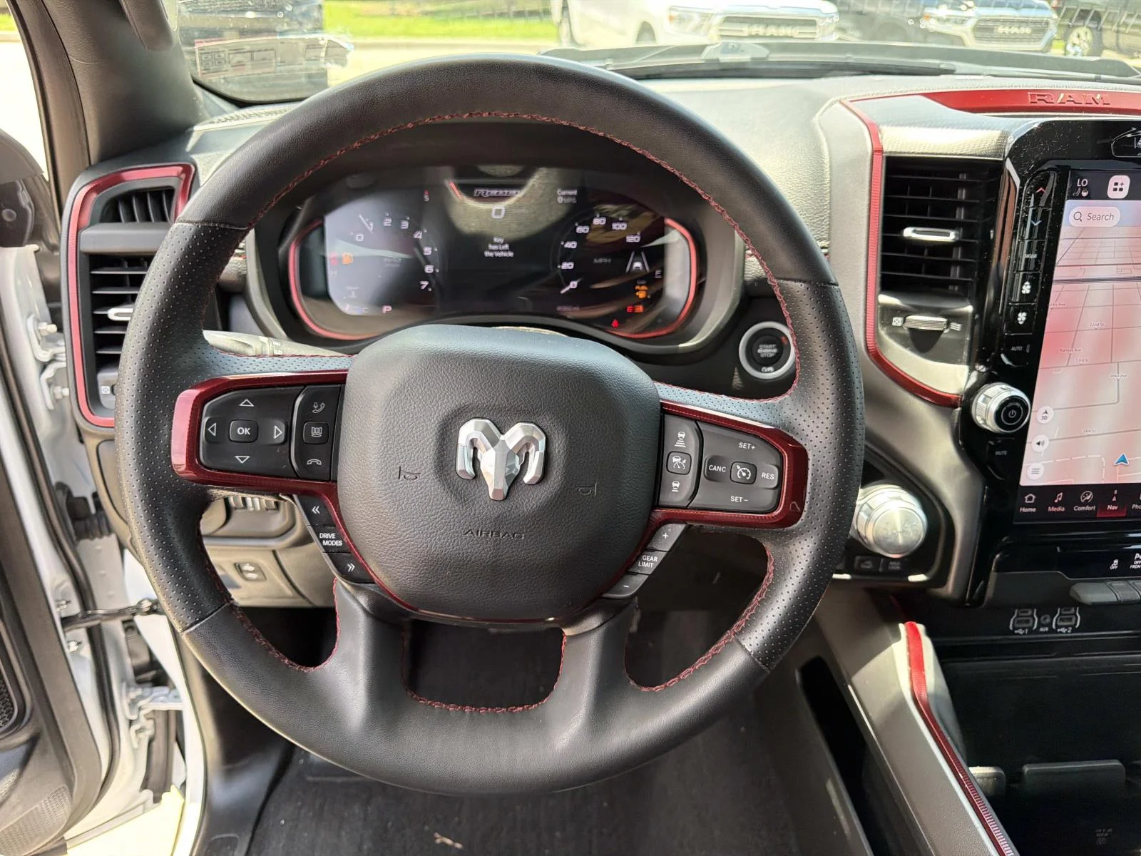 Used 2025 White Ram Rebel 4x4 Crew Cab 5