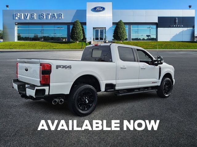 New 2026 Star White Metallic Tri-Coat Ford Lariat image 8