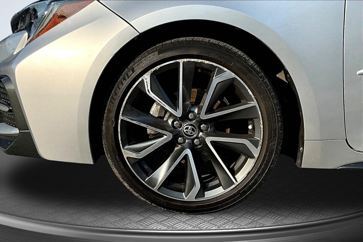 Used 2021 Silver Toyota SE image 30