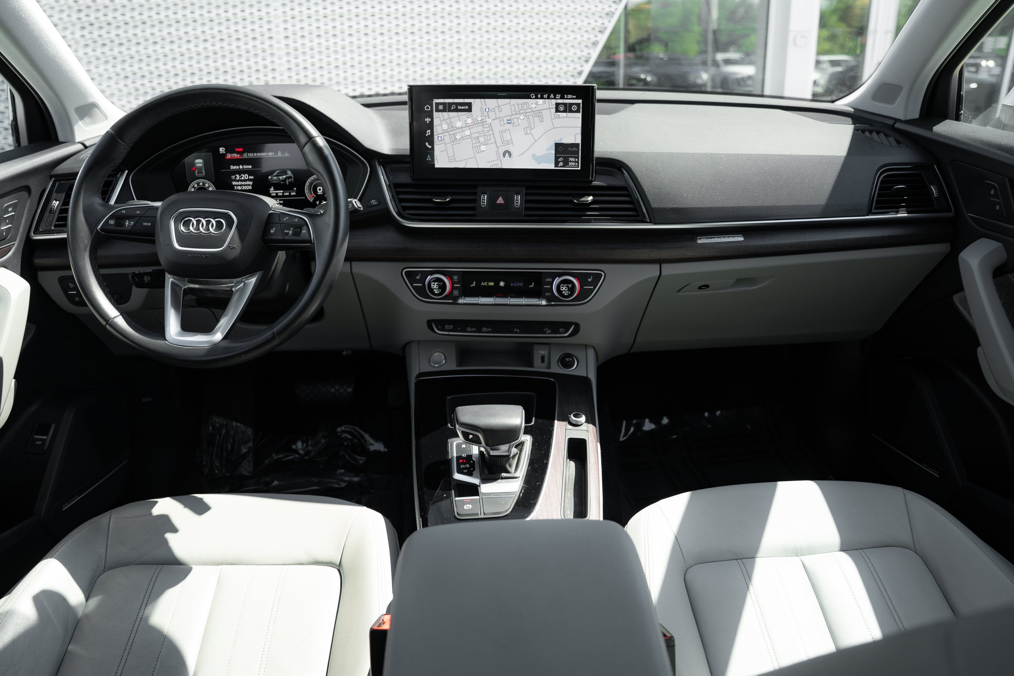 Used 2022 Glacier White Metallic Audi S line Premium Plus image 8