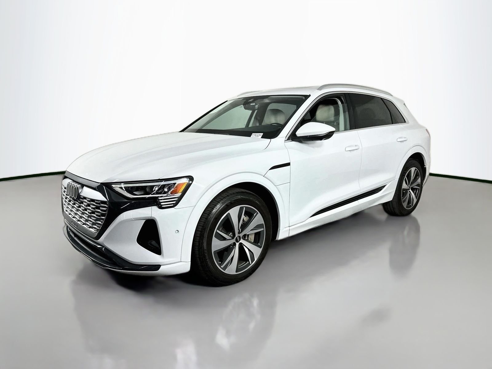Used 2024 Glacier White Metallic Audi Premium Plus image 3