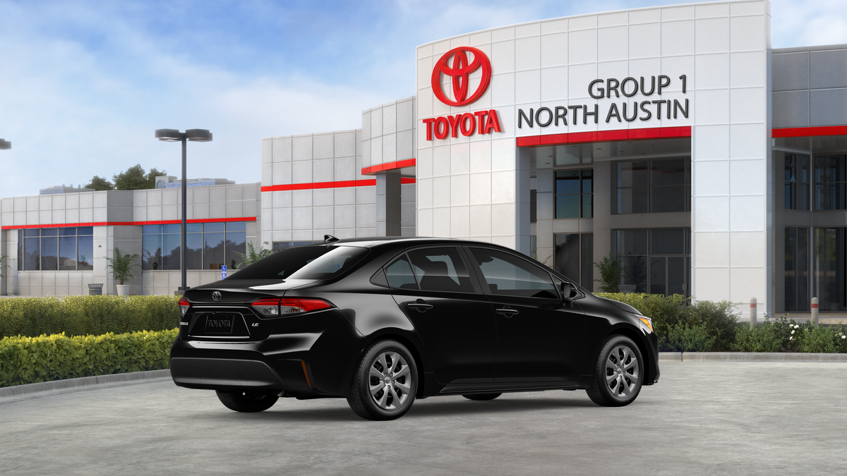 New 2026 Midnight Black Metallic Toyota LE image 10