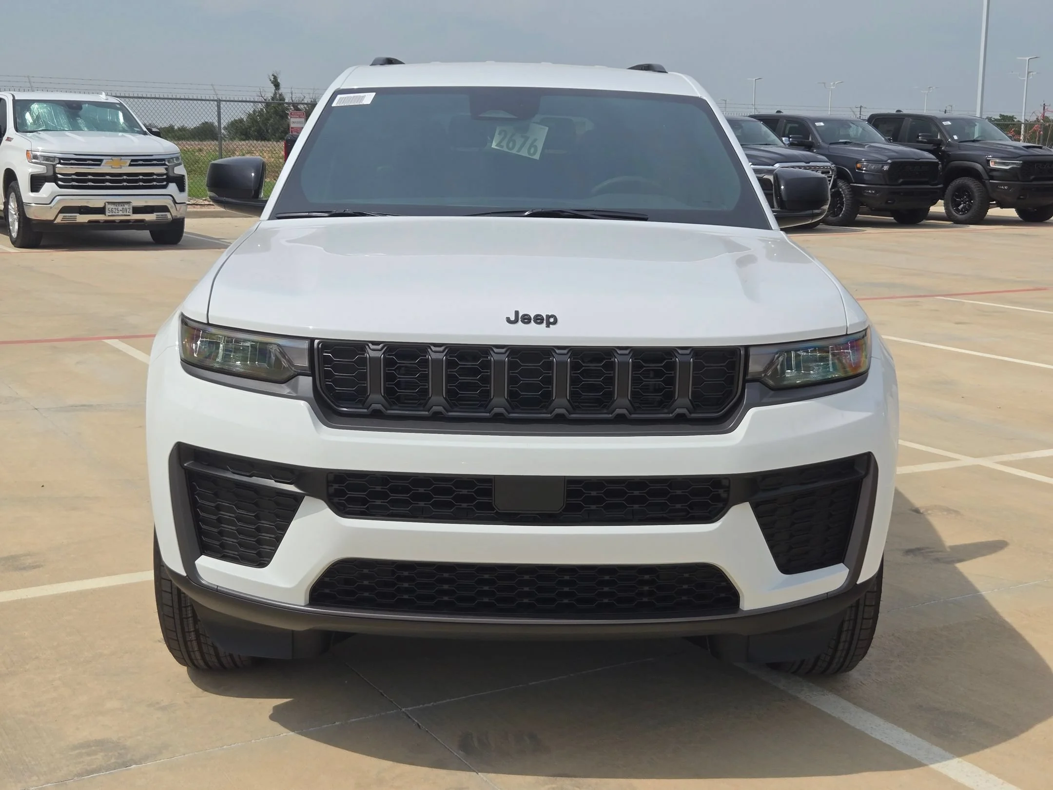 New 2026 Bright White Clearcoat Jeep Altitude image 8