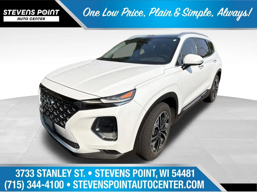 Used 2020 Quartz White Hyundai Limited image 1