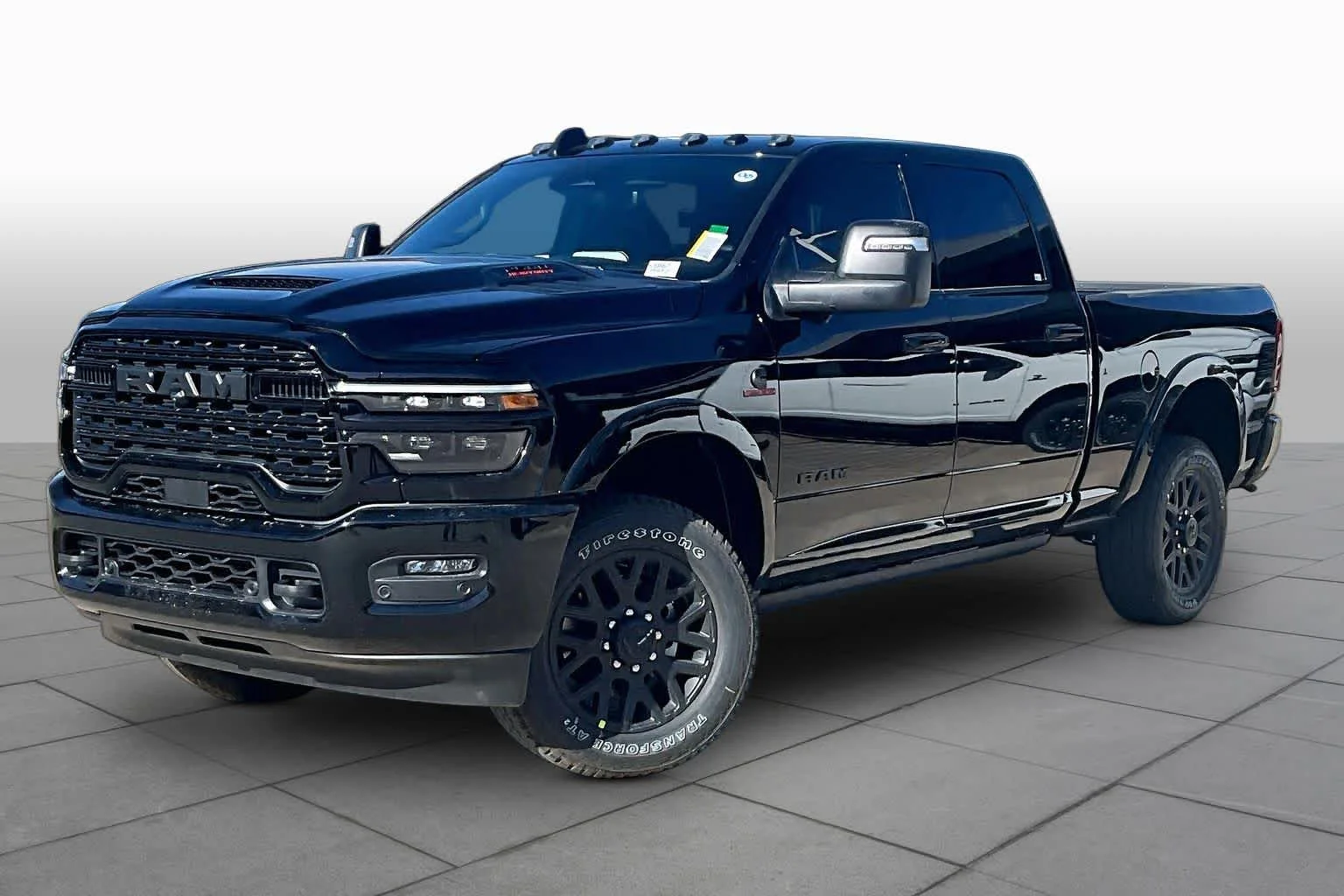 New 2026 Diamond Black Crystal Pearl-Coat Exterior Paint RAM Limited image 2