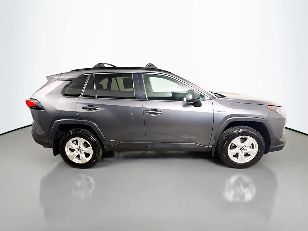 Used 2021 Magnetic Gray Metallic Toyota Hybrid LE image 8