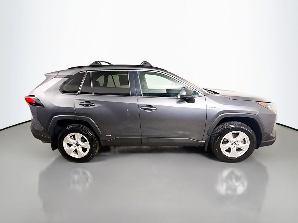 Used 2021 Magnetic Gray Metallic Toyota Hybrid LE image 8