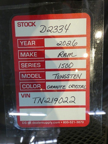 2026 RAM 1500 Tungsten - Photo 37