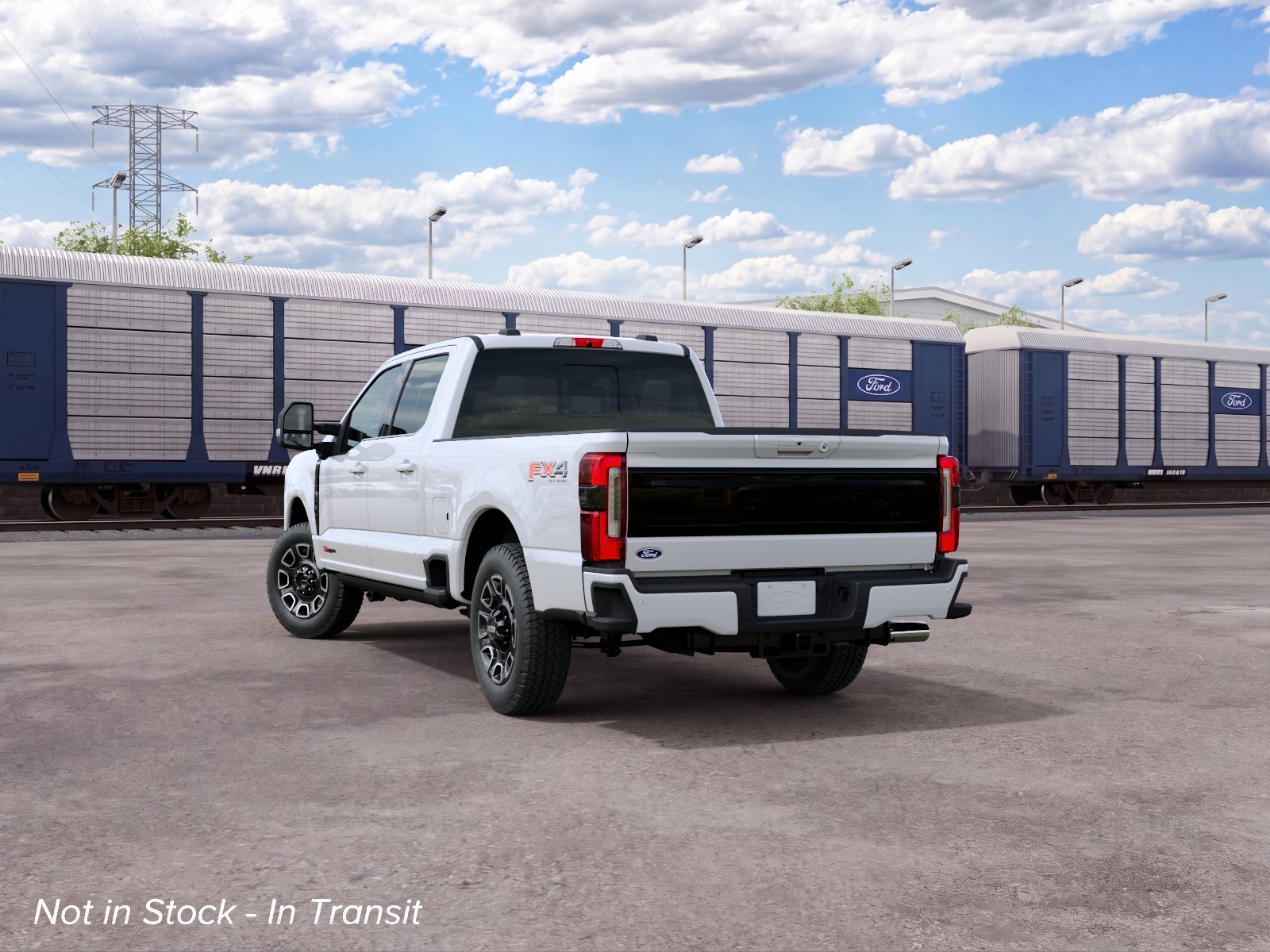 New 2027 Star White Metallic Tri-Coat Ford F-350® Platinum® image 8