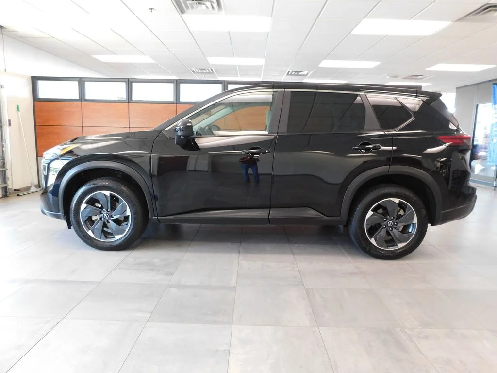 Certified Used 2025 Super Black Nissan SV image 8