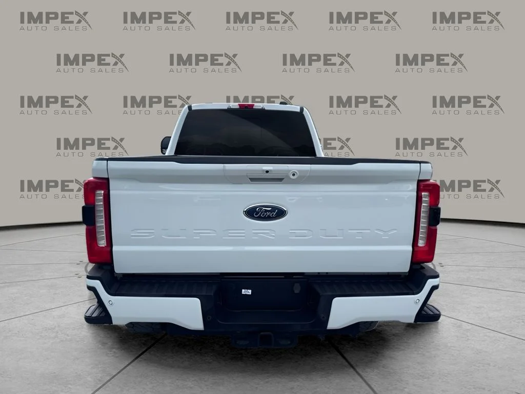 Used 2023 White Ford Lariat image 4