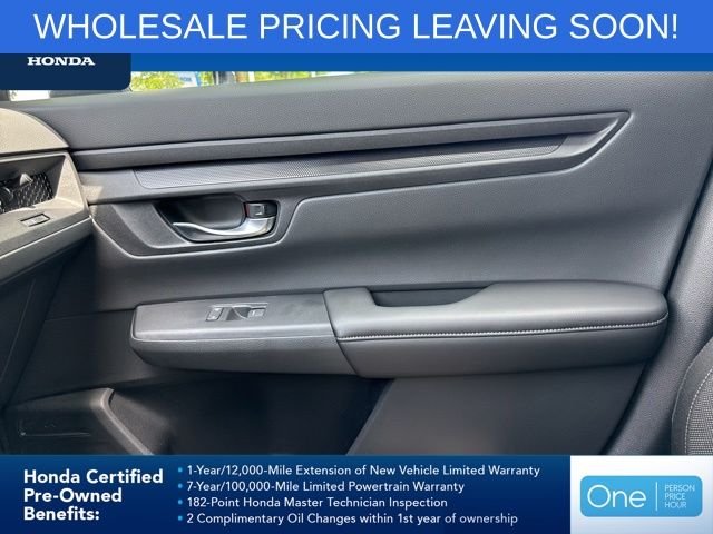 Certified Used 2025 Crystal Black Pearl Honda 1.5T AWD EX image 31