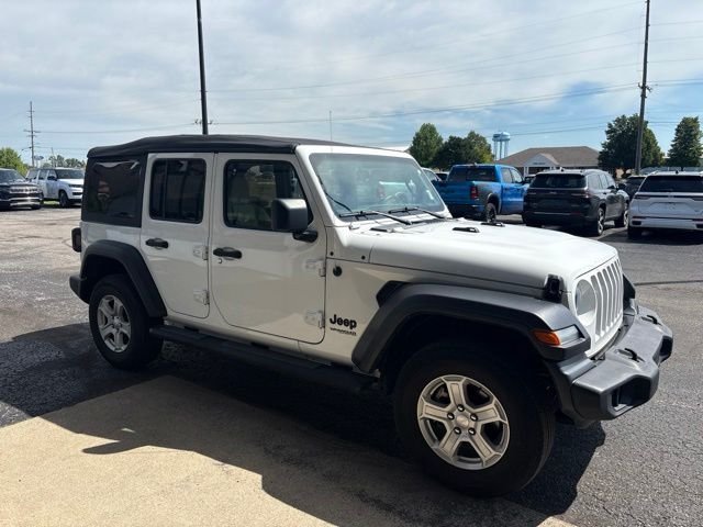 Used 2022 White Jeep Unlimited Sport S image 8