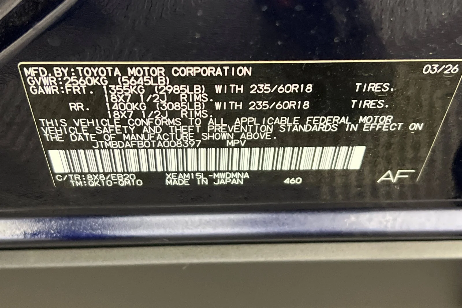 Certified Used 2026 Blueprint Toyota XLE image 32