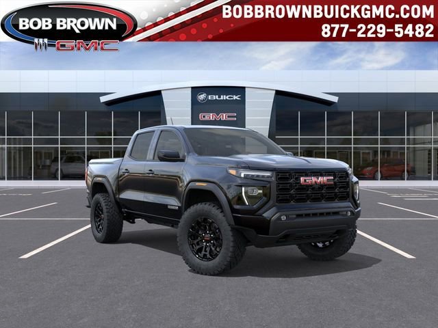 Onyx Black 2026 GMC Canyon Elevation Crew Cab 4WD Pickup Truck Four-Wheel Drive