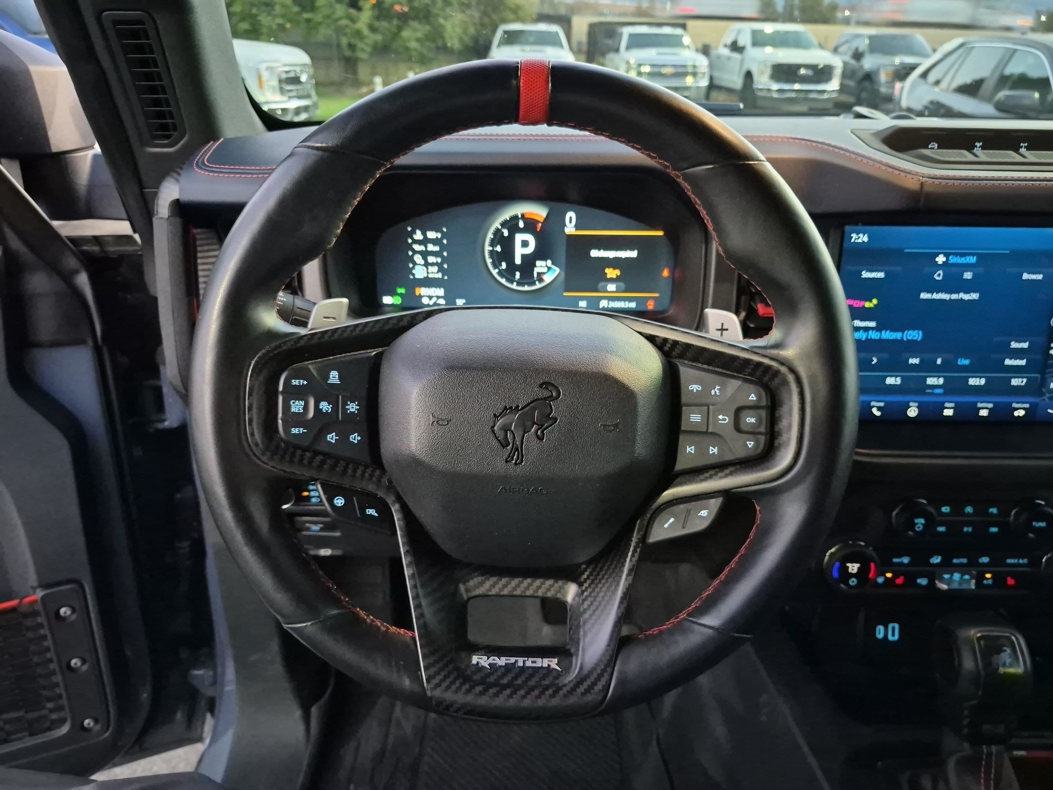 Used 2023 Azure Gray Metallic Ford Raptor image 15