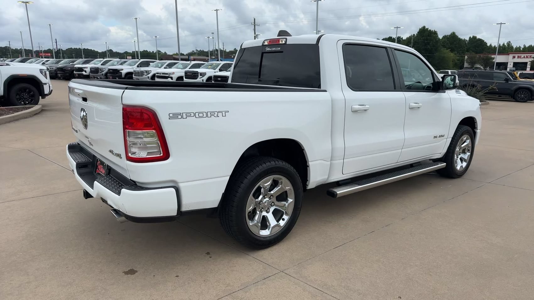 Used 2023 Bright White Clearcoat Ram Big Horn image 9