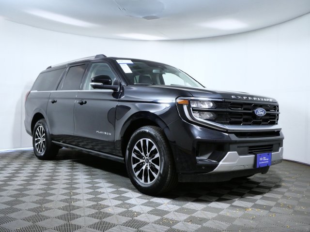 Certified Used 2025 Black Ford Platinum image 1