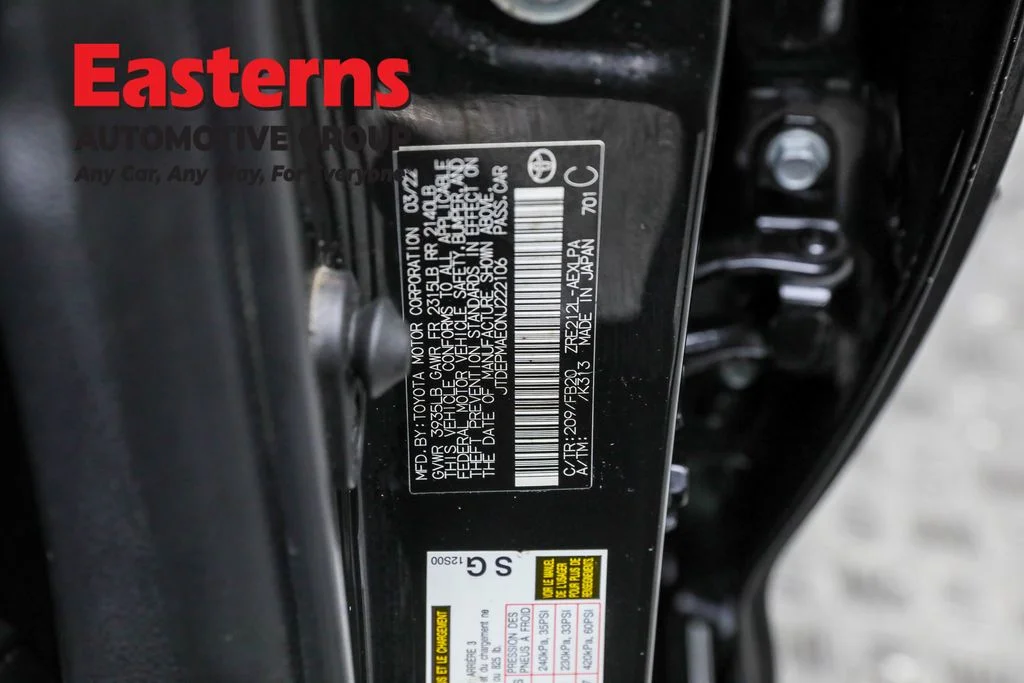 Used 2022 Black Toyota LE image 32