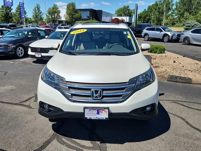 Used 2014 White Honda EX-L image 2
