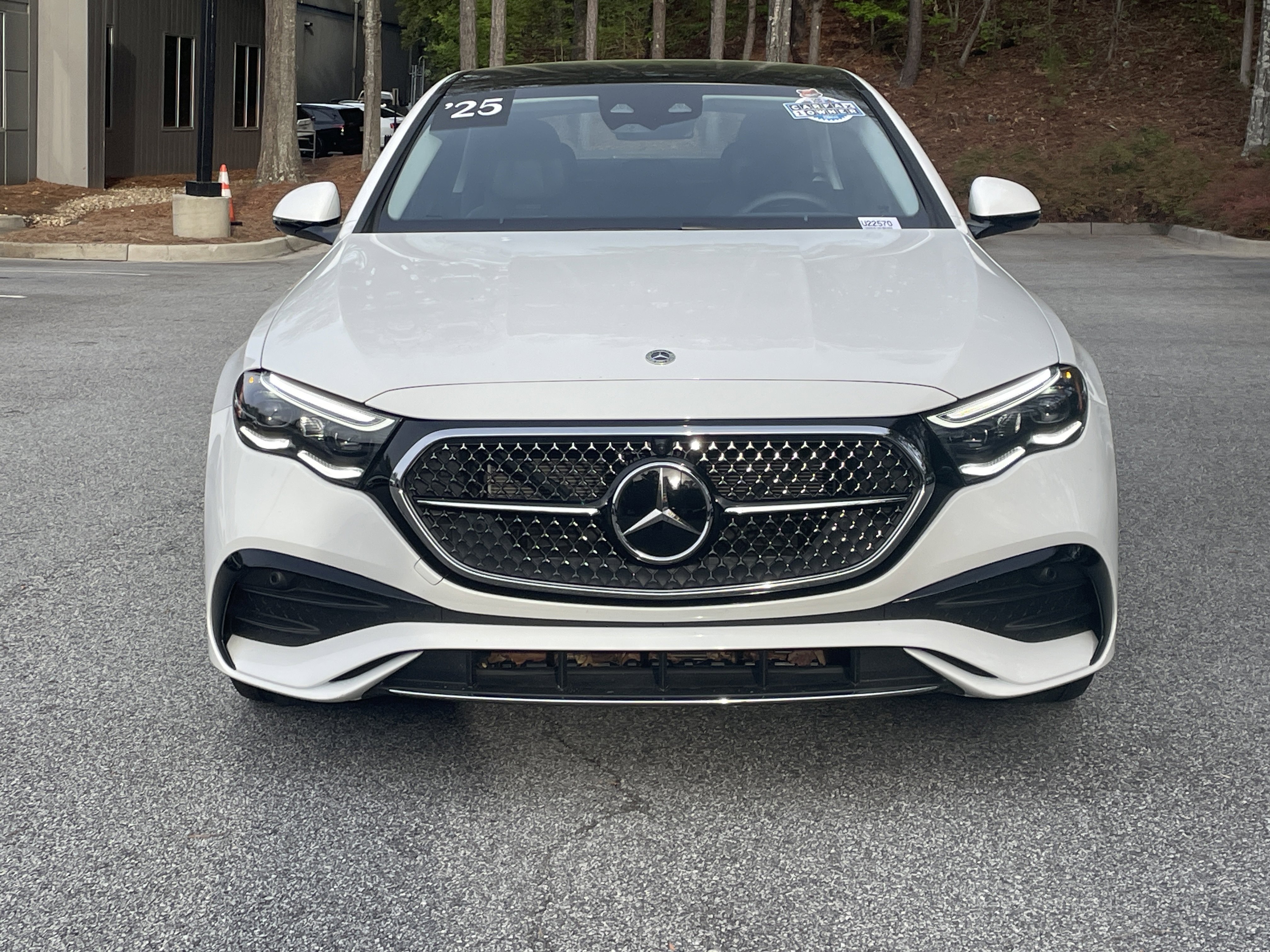 Certified Used 2025 Polar White Mercedes-Benz E 350 RWD Sedan image 3