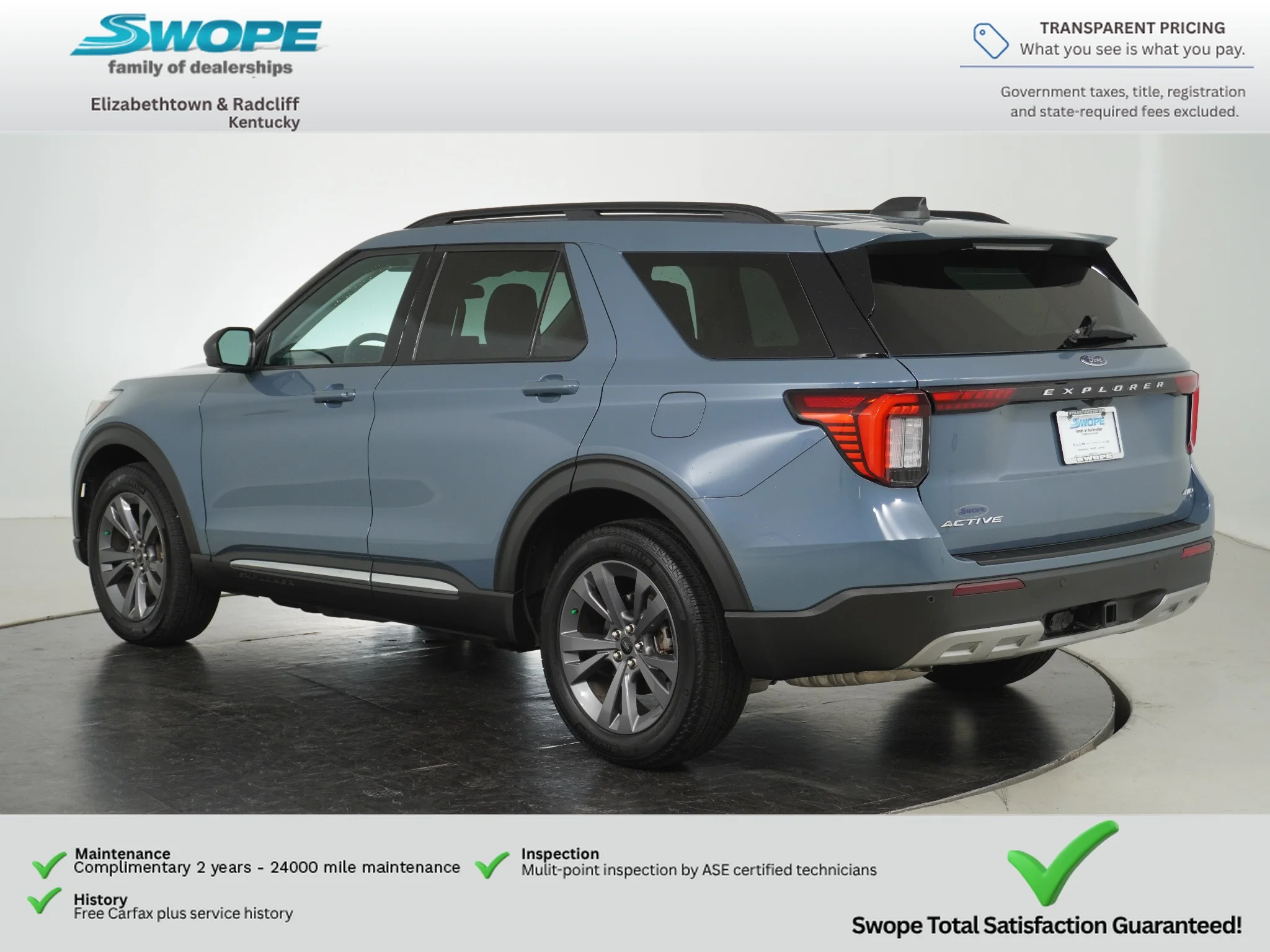 Certified Used 2025 Blue Ford Active image 5
