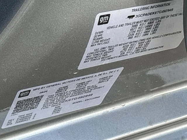 New 2026 Sterling Gray Metallic Chevrolet RST image 26