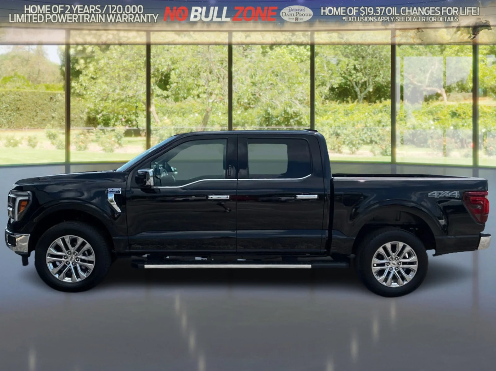 New 2026 Agate Black Metallic Ford Lariat® image 2