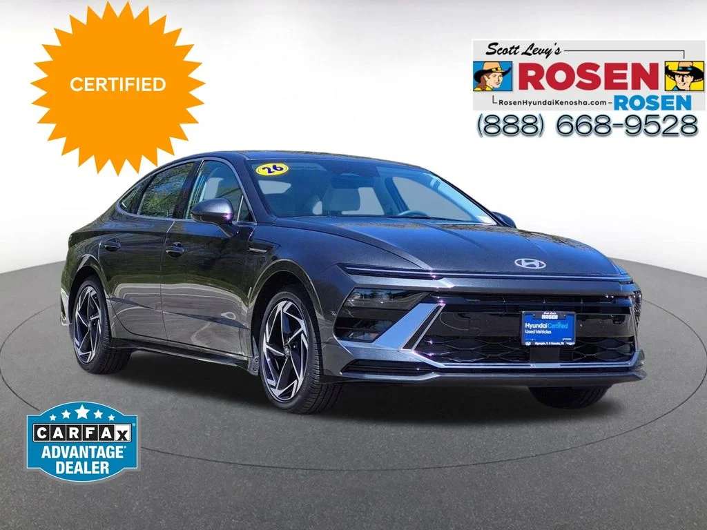 Certified Used 2026 Gray Hyundai SEL Sport image 1