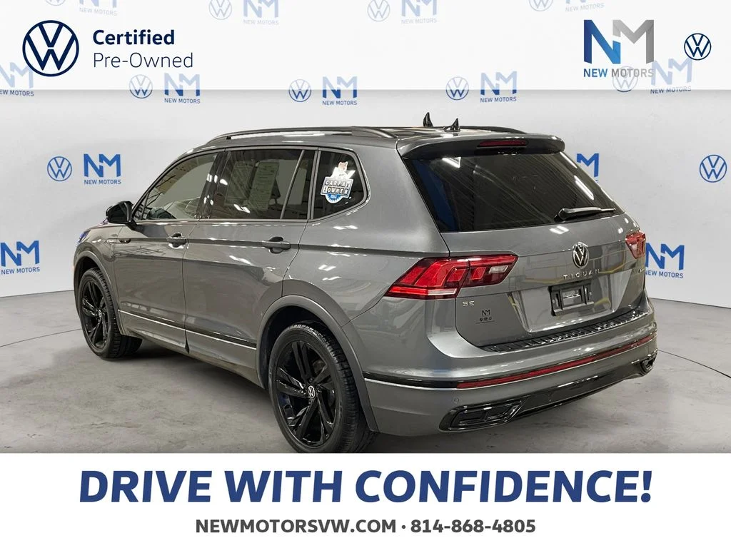 Used 2024 Platinum Gray Metallic Volkswagen 2.0T SE R-Line Black image 3