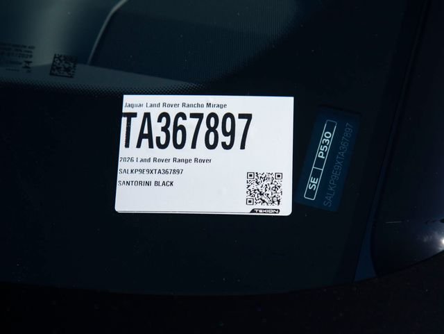 New 2026 Santorini Black Land Rover SE image 36