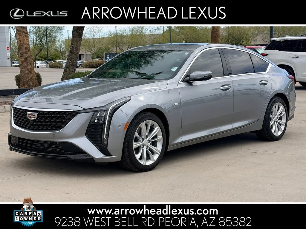 Used 2026 Silver Cadillac Premium Luxury image 1