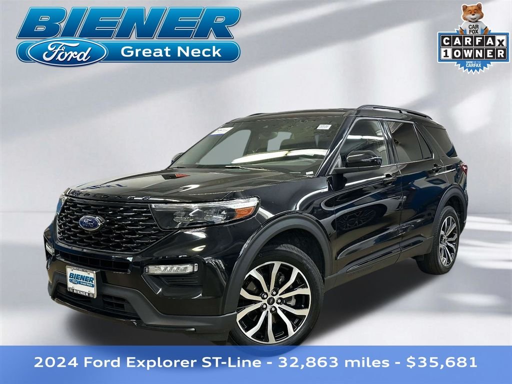 Used 2024 Black Metallic Ford ST-Line image 1