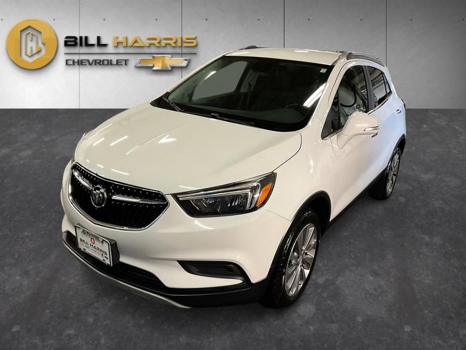 Used 2018 White Buick Preferred image 1