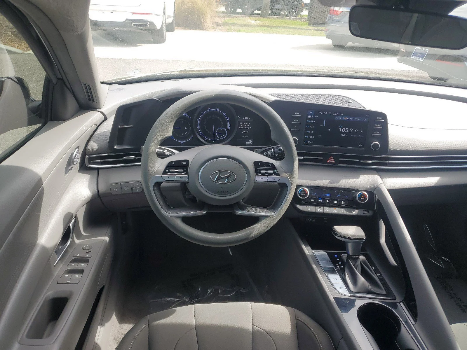 Used 2021 Phantom Black Hyundai Blue image 27