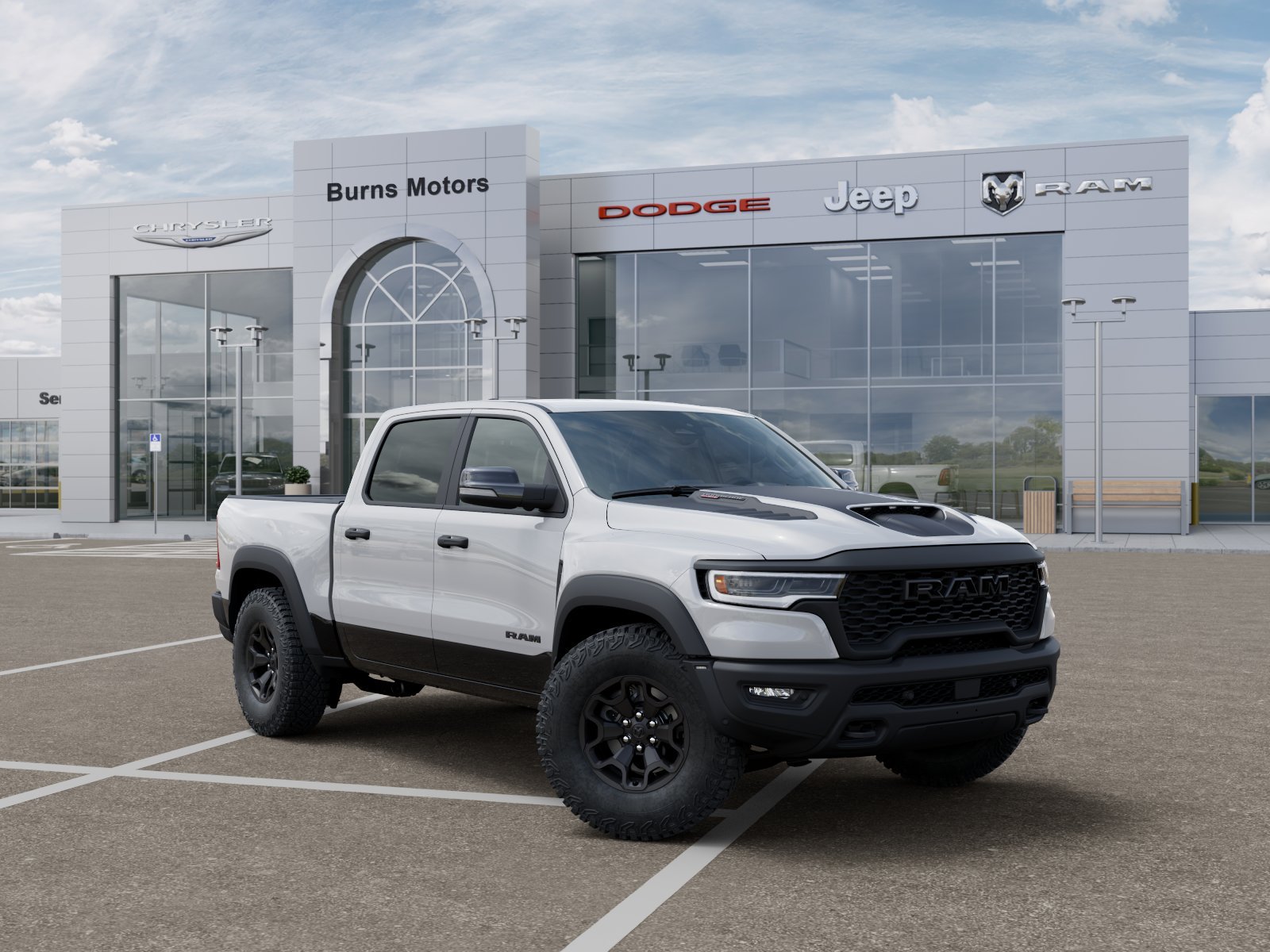 New 2026 Bright White Clear-Coat Exterior Paint Ram RHO image 31