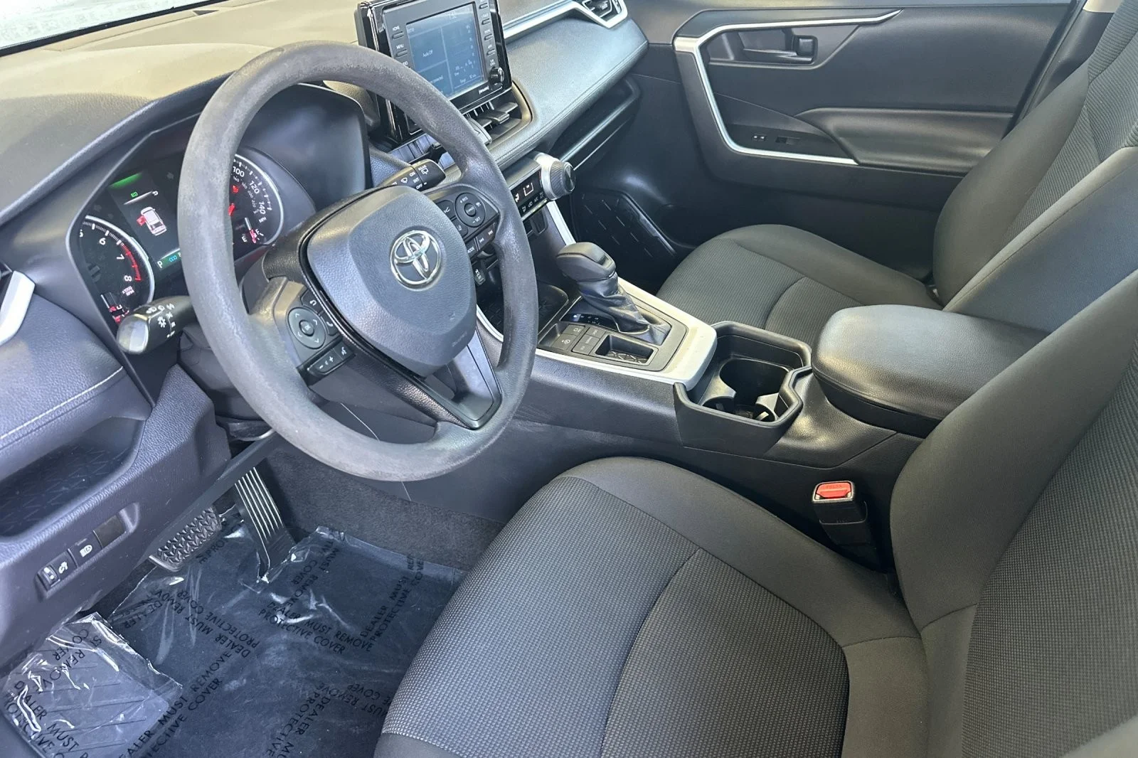 Used 2021 MIDNIGHT BLACK Toyota LE image 9