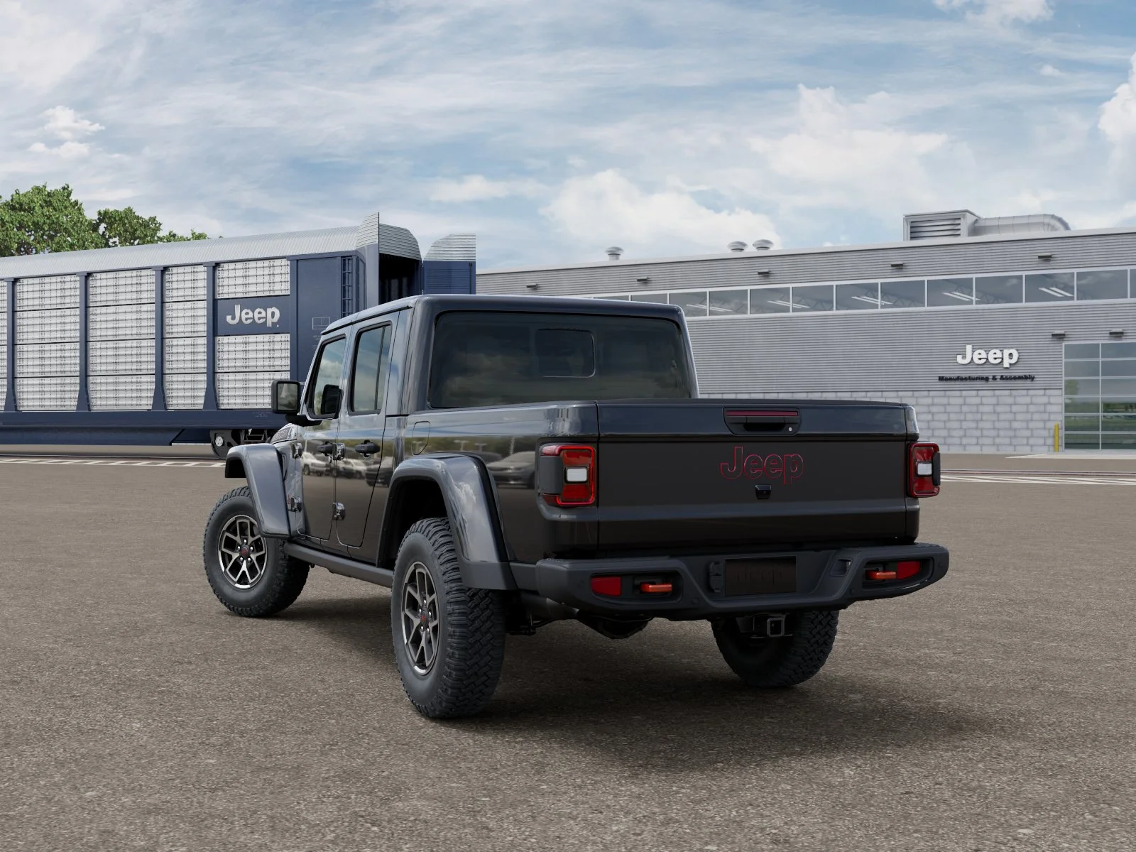 New 2026 Black Clear-Coat Exterior Paint Jeep Rubicon image 29