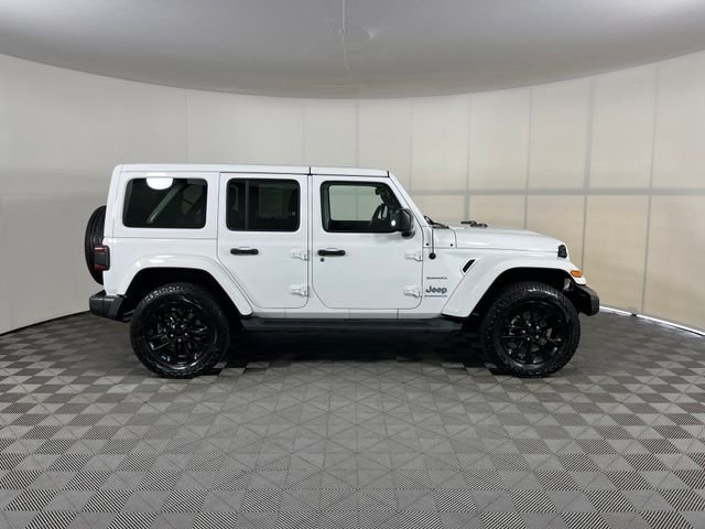 Used 2023 White Jeep Sahara 4xe image 8