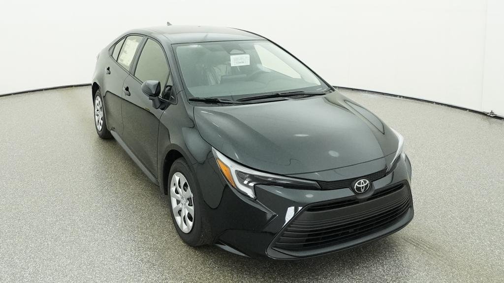 New 2026 Midnight Black Metallic Toyota Hybrid LE image 8