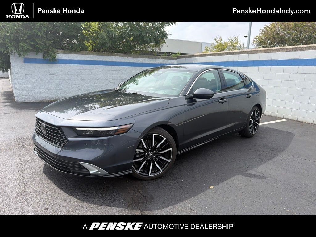 Certified Used 2025 Meteorite Gray Metallic Honda Touring image 1
