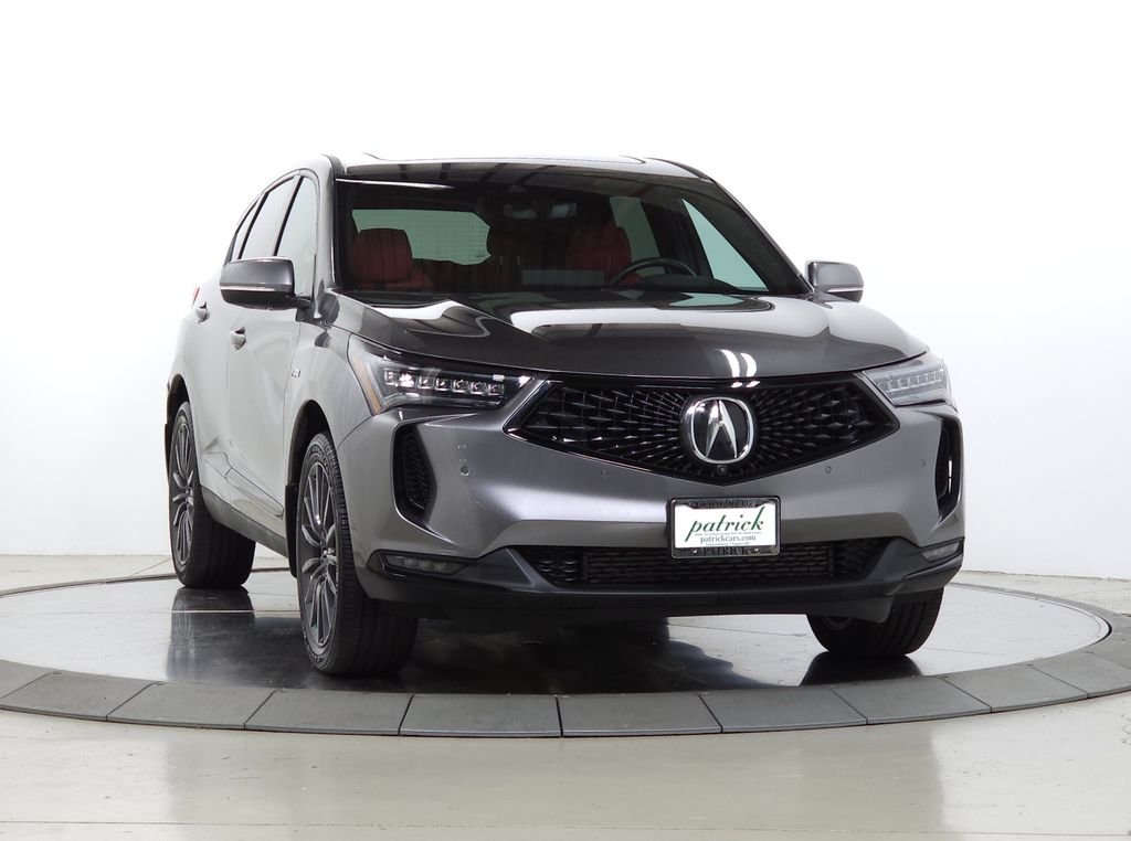 Used 2024 Liquid Carbon Metallic Acura A-Spec Advance Package image 1